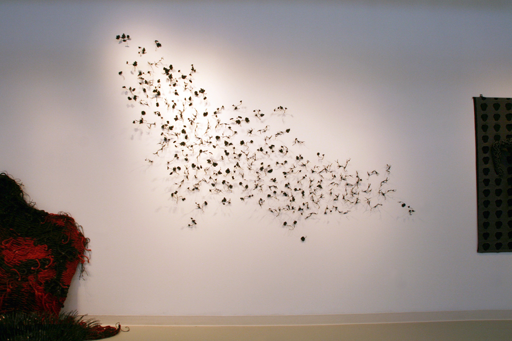 Ophelia's Dream, Gordana Olujic Dosic , The Red and the Black exhibition, World of Threads Festival 2014.