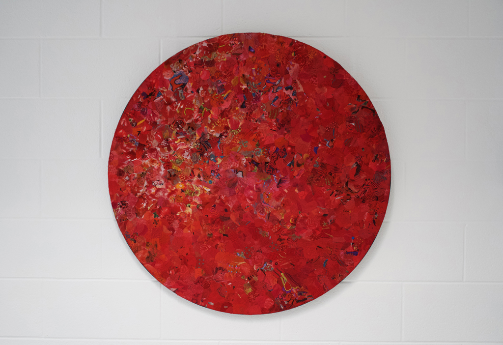 Helena Scheffer, Red Sky at Night, Solo Show, World of Threads Festival 2023-24.