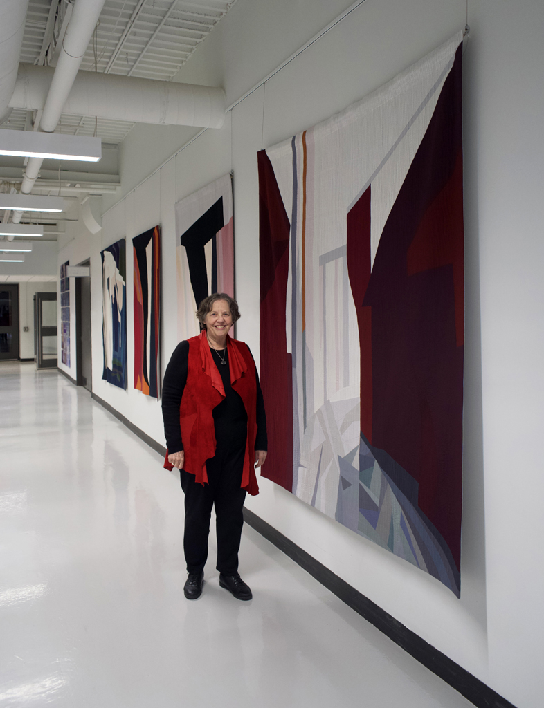 Artist: Roxanna Kantarjian, Solo Shows, at the opening of the World of Threads Festival 2023-24.