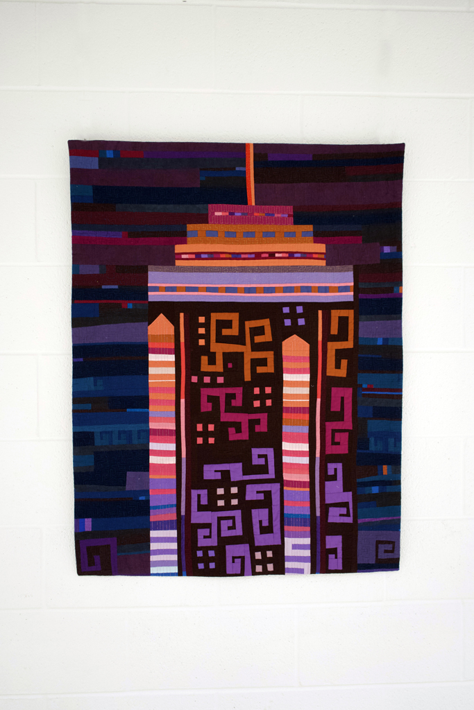 Deb Cashatt, Debs Building, Solo Show, World of Threads Festival 2023-24.