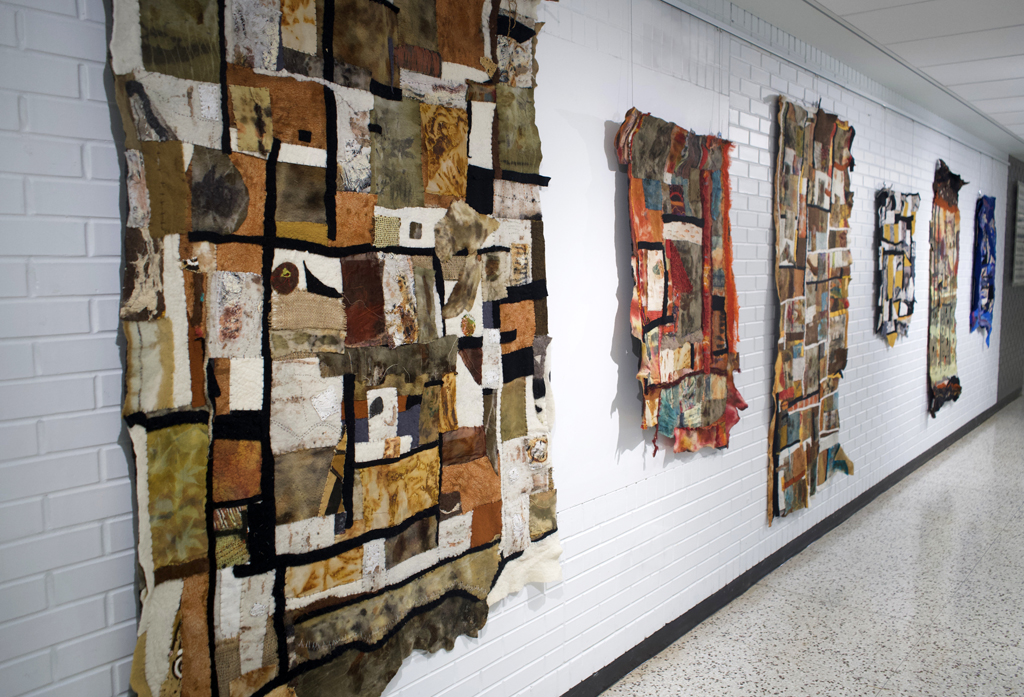 Installation view: Denise Kooperman, Solo Show, World of Threads Festival 2023-24.