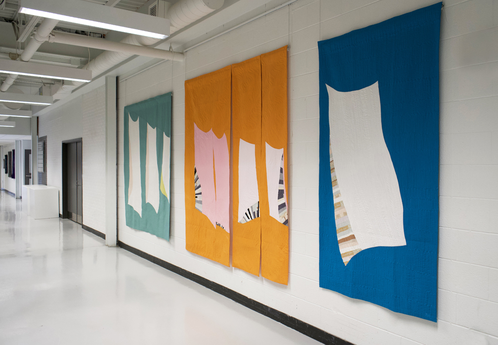 Installation view: Carolyn Murphy, Solo Shows, World of Threads Festival 2023-24.