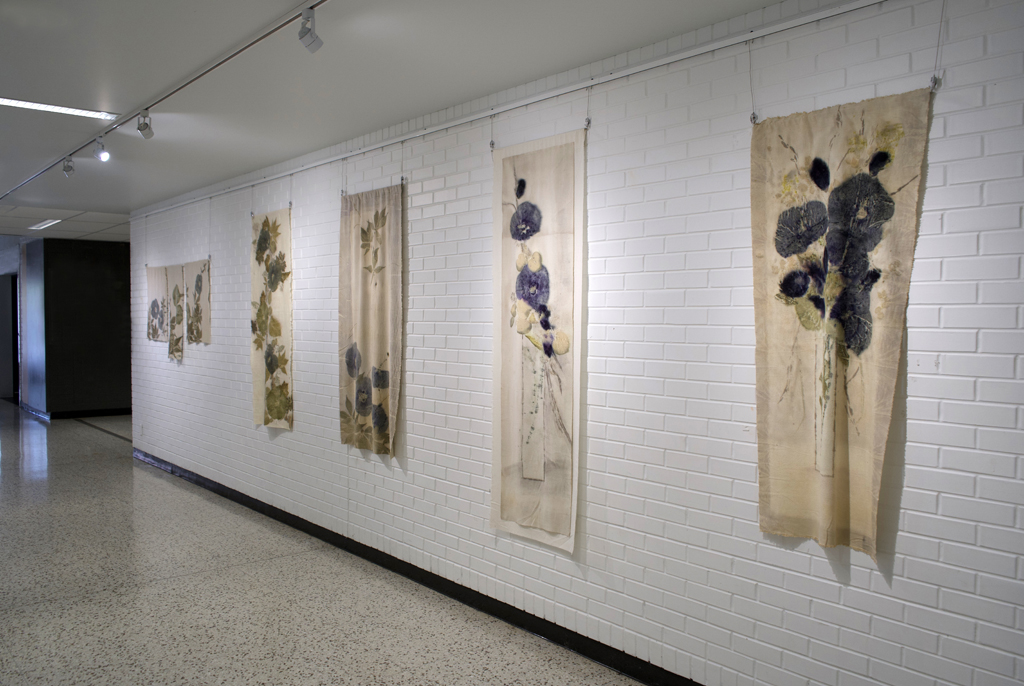 Installation view: Linda Kollofski, Solo Shows, World of Threads Festival 2023-24.