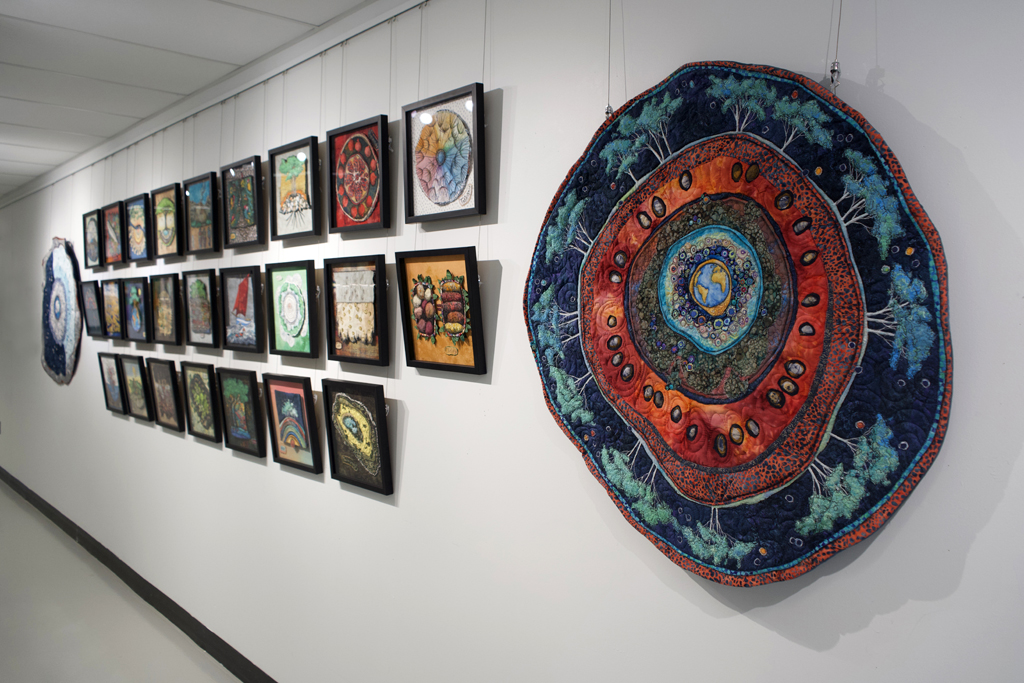 Installation view: Lorraine Roy, Solo Shows, World of Threads Festival 2023-24.