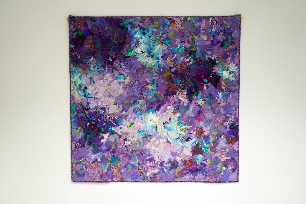 Maya Chaimovich, Purple Orchid, Solo Show, World of Threads Festival 2023-24.