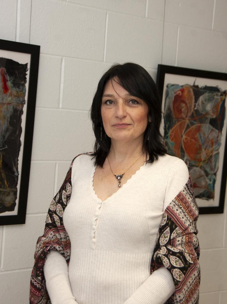 Artist: Tea Okropiridze, Solo Shows, at the opening of the World of Threads Festival 2023-24.