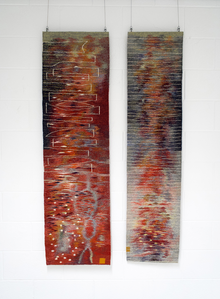 Installation view: Anna Kocherovsky, Solo Show, World of Threads Festival 2023-24.