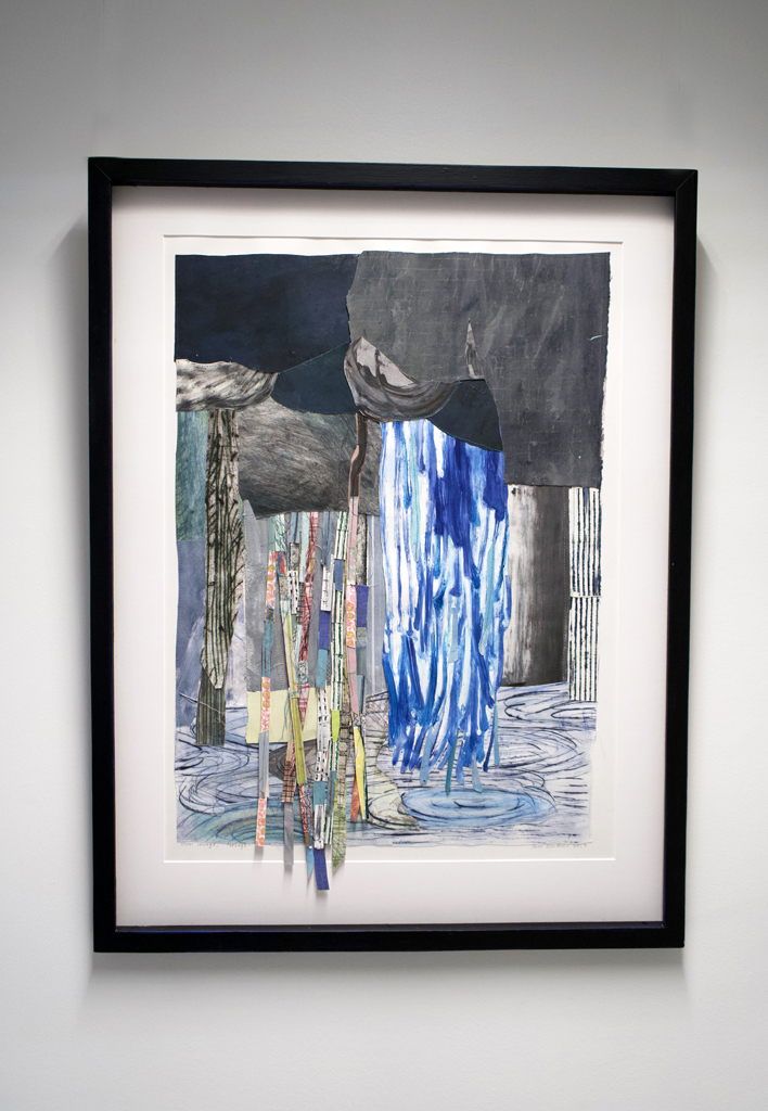 Jane LowBeer, Deluge, Solo Show, World of Threads Festival 2023-24.