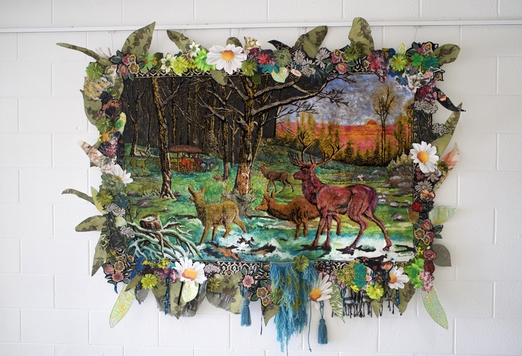 Leisa Rich, Existentialist Dread Trepidation About Mutualism, Solo Show, World of Threads Festival 2023-24.