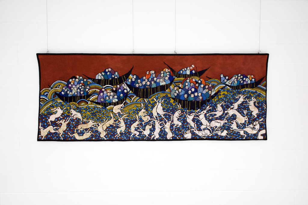 Robin Wiltse, Nature vs Nature, Solo Show, World of Threads Festival 2023-24.