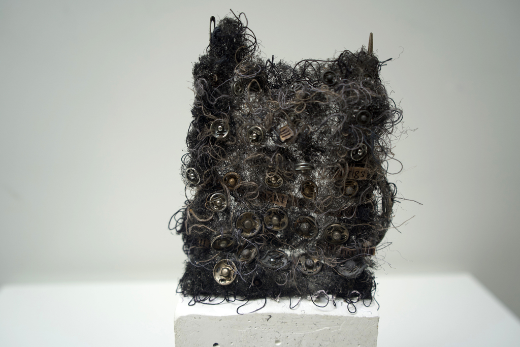 Ruth Harries, Recollection 2, detail, Solo Show, World of Threads Festival 2023-24.