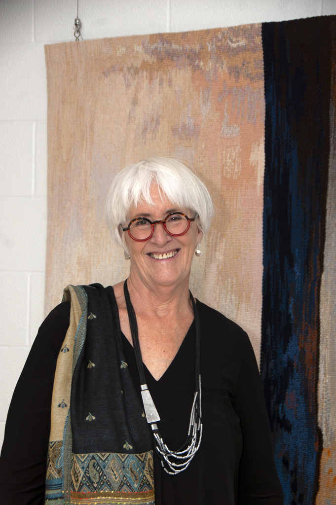 Artist: Suzanne Paquette, Solo Shows, at the opening of the World of Threads Festival 2023-24.