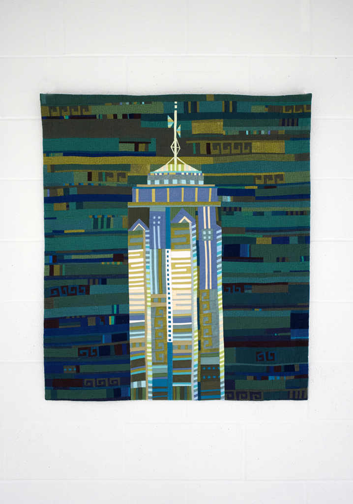 Deb Cashatt, The Center 2, Solo Show, World of Threads Festival 2023-24.