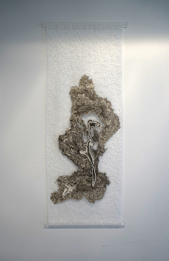 Szilvia Revesz, Ethereal Landscape series 7, Solo Show, World of Threads Festival 2023-24.