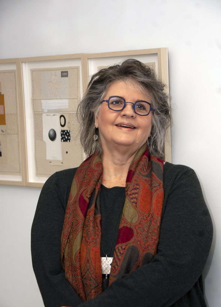 Artist: Marla Panko, Solo Shows, at the opening of the World of Threads Festival 2023-24.