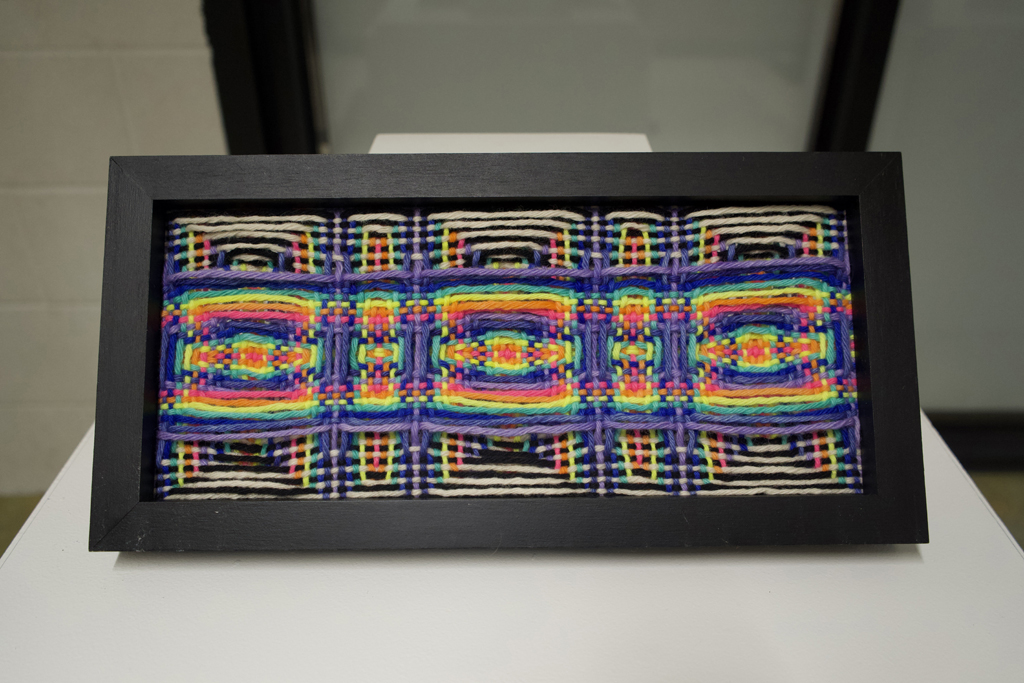 Heather Macali, ROYGBIV with Black and White 1, Solo Show, World of Threads Festival 2023-24.