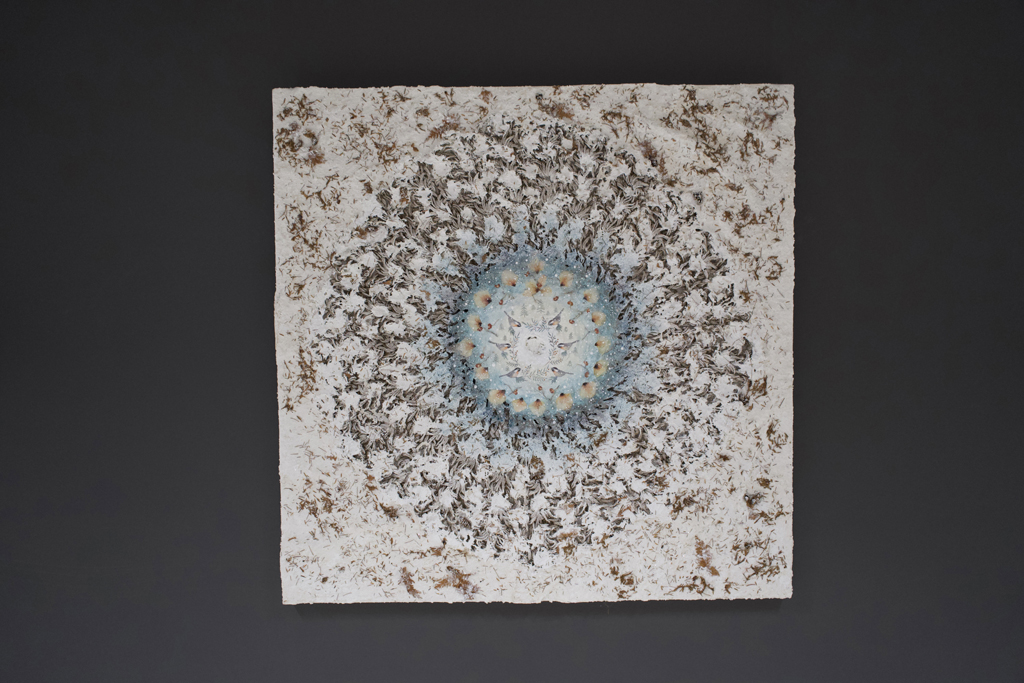 Tina Poplawski, Chickadees, Solo Show, World of Threads Festival 2023-24.