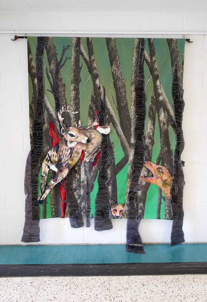 Leisa Rich, Hot Pursuit, Solo Show, World of Threads Festival 2023-24.