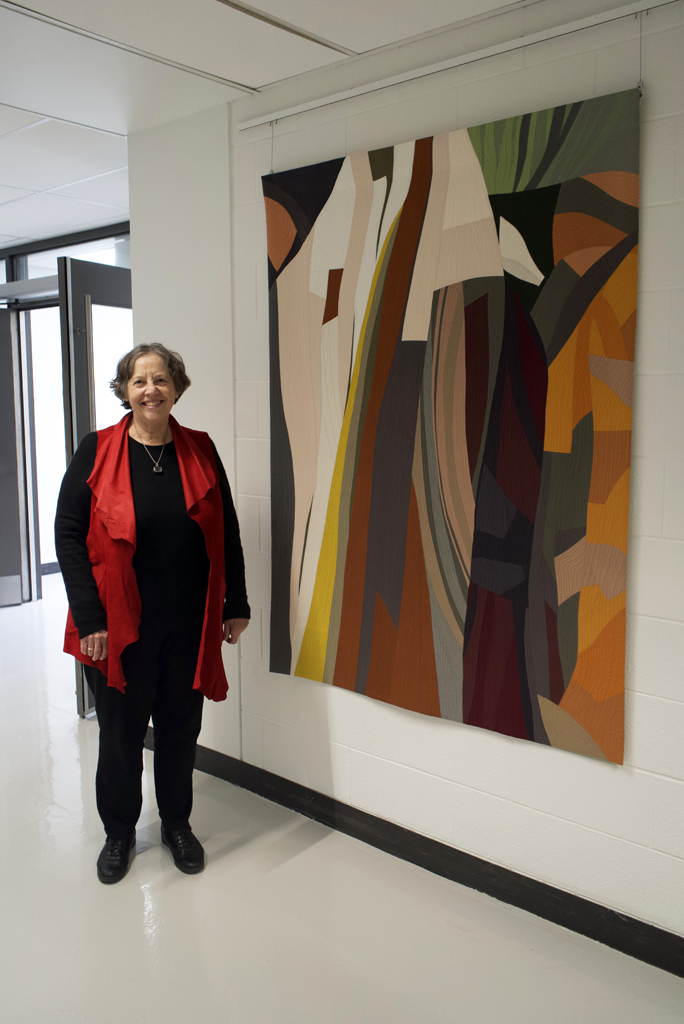 Artist: Roxanna Kantarjian, Solo Shows, at the opening of the World of Threads Festival 2023-24.