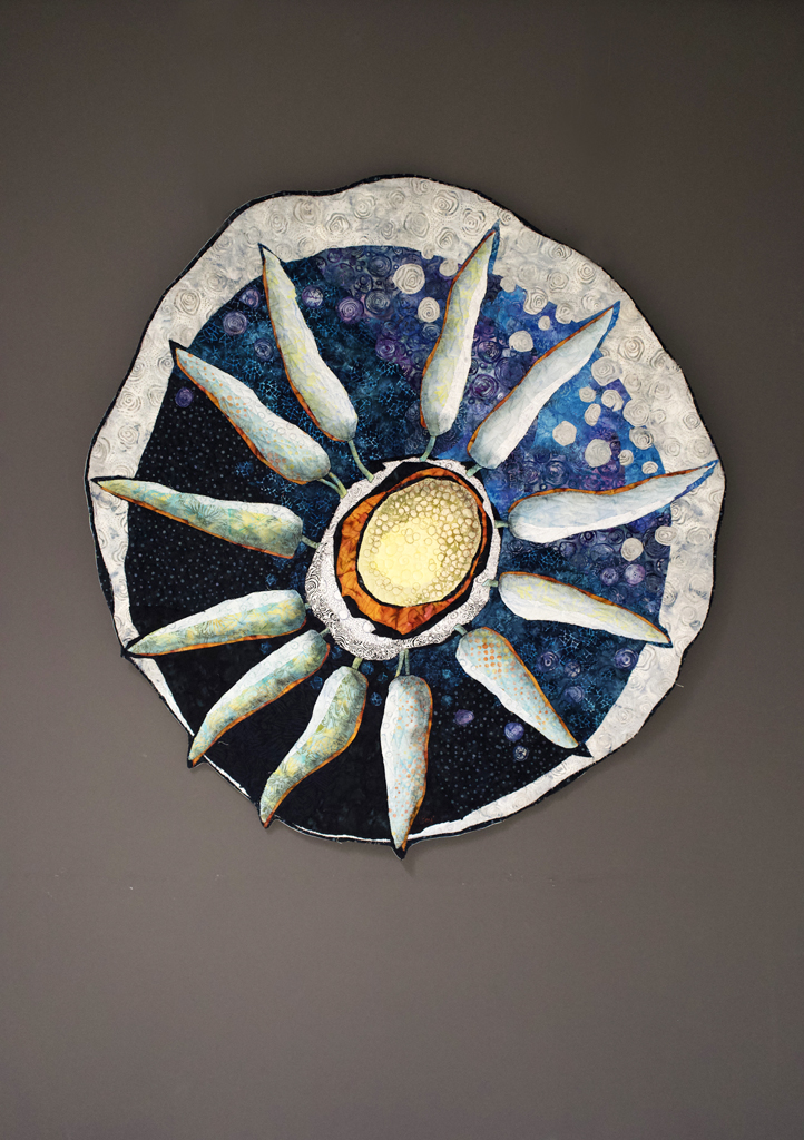 Lorraine Roy, Winter, Solo Show, World of Threads Festival 2023-24.