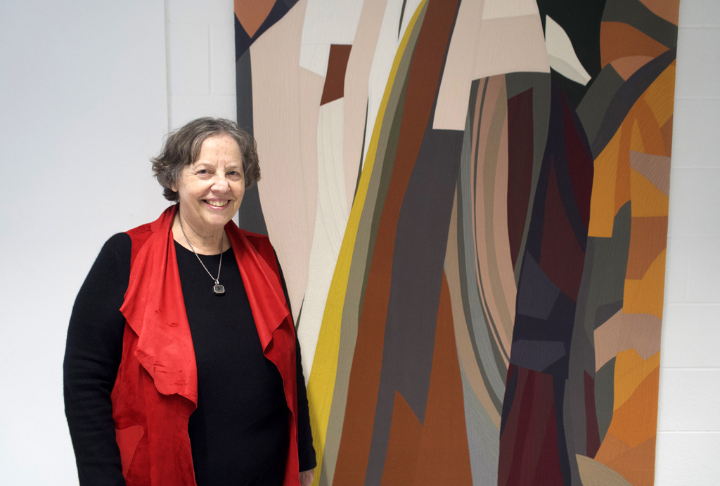 Artist: Roxanna Kantarjian, Solo Shows, at the opening of the World of Threads Festival 2023-24.