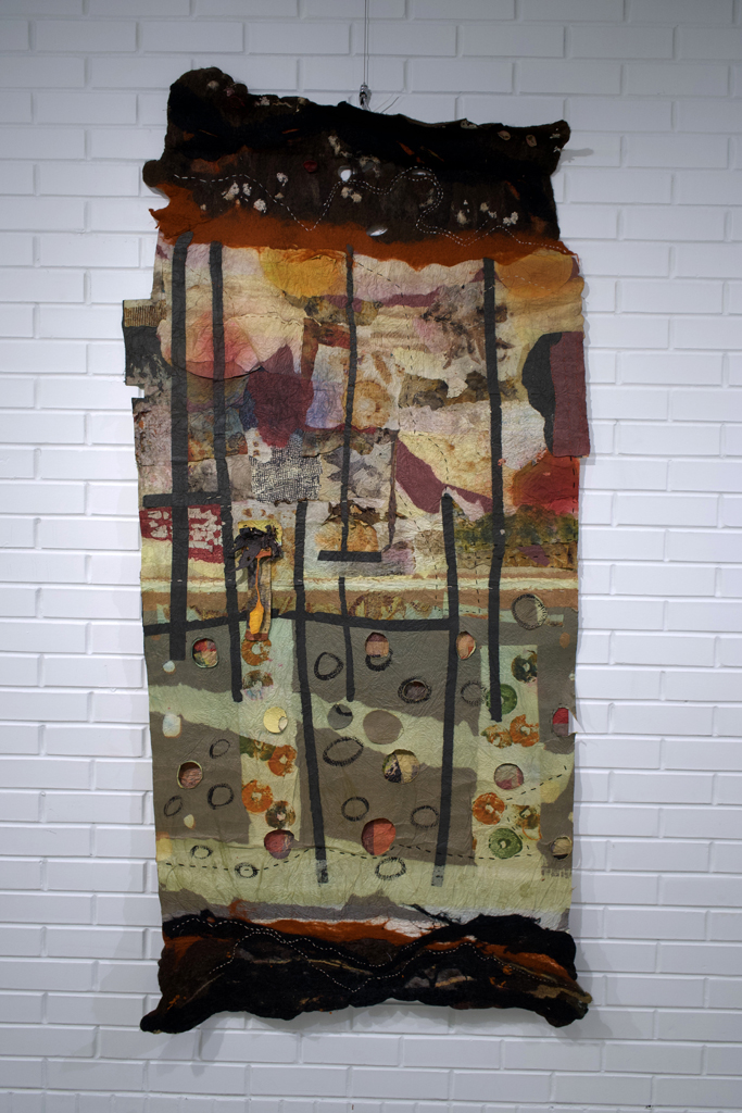 Denise Kooperman, Fragments of Time, Solo Show, World of Threads Festival 2023-24.