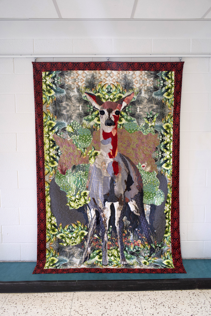 Leisa Rich, My Dearest Deer, Solo Show, World of Threads Festival 2023-24.