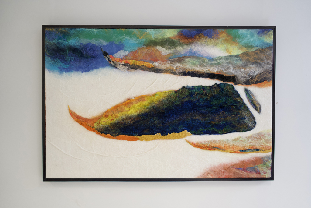 Svetlana Turov, Sea Mirror, Solo Show, World of Threads Festival 2023-24.