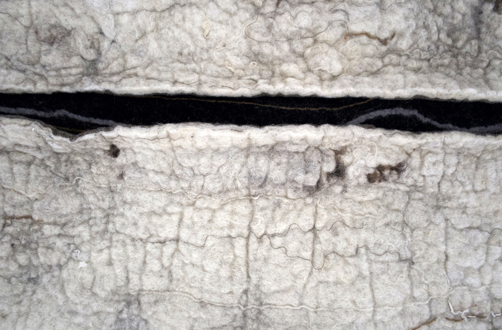 Sarah Waters, detail, Solo Show, World of Threads Festival 2023-24.