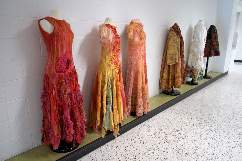Installation view, Cat Walk III, World of Threads Festival 2023-24.