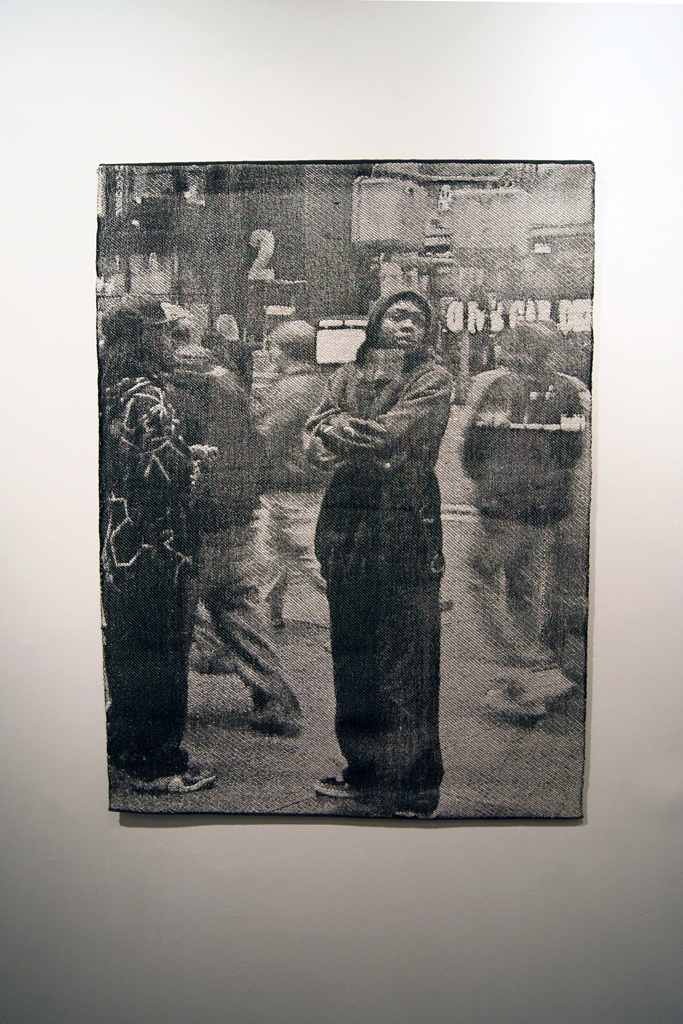 Artwork by Kaija Rautiainen, Where Were You When Amy Winehouse Died? exhibition, World of Threads Festival 2012.