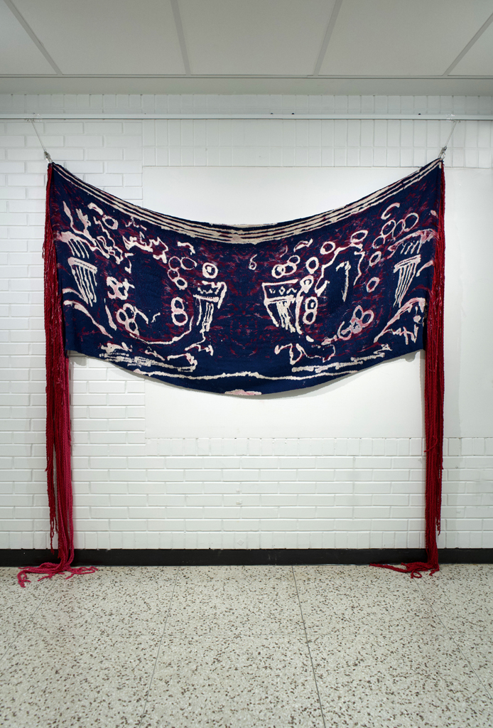 C. Pazia Mannella, Bleached Cornucopia, Solo Show, World of Threads Festival 2023-24.