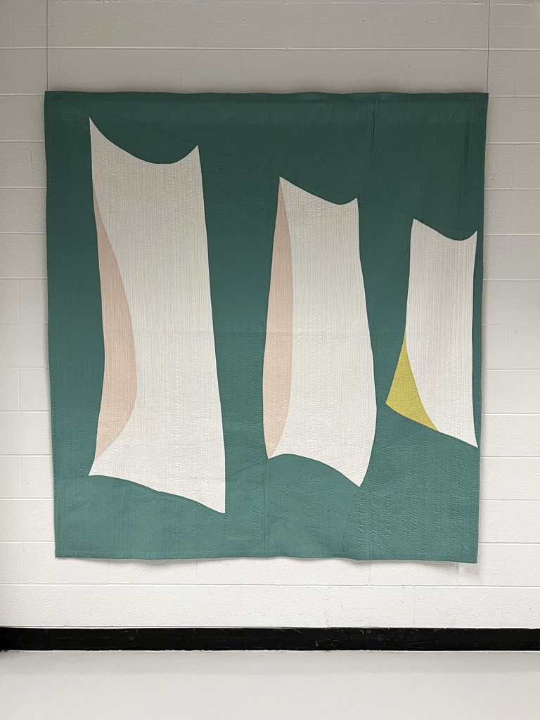 Carolyn Murphy, Beautiful and Perfect and White Laundry, Solo Show, World of Threads Festival 2023-24.