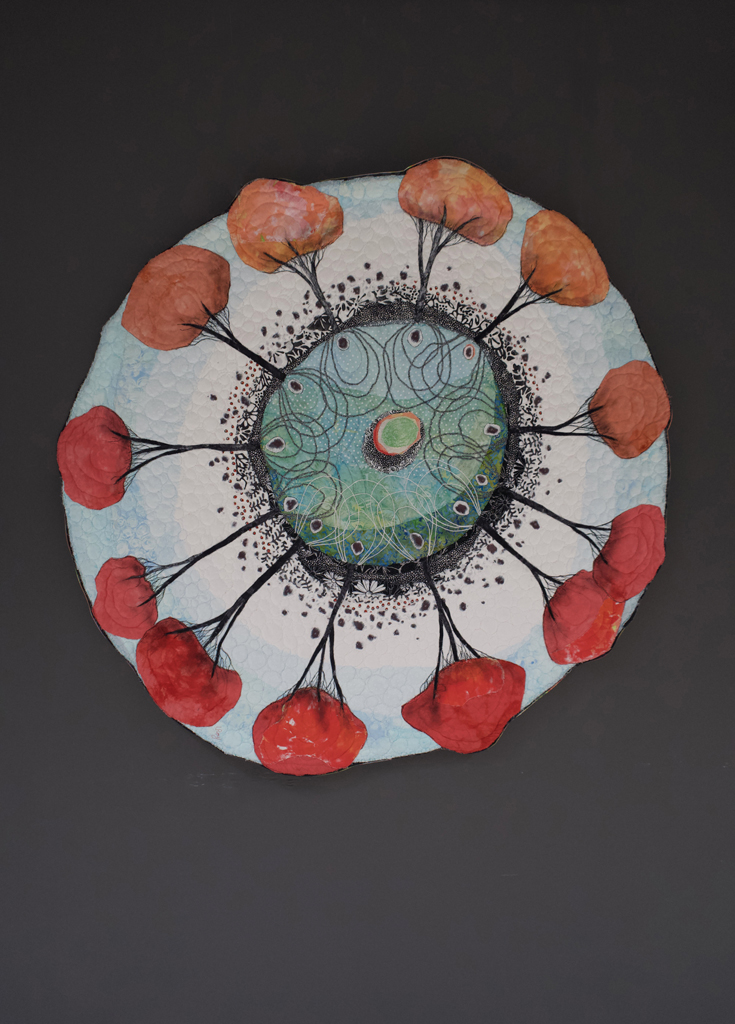 Lorraine Roy, Seeds, Solo Show, World of Threads Festival 2023-24.