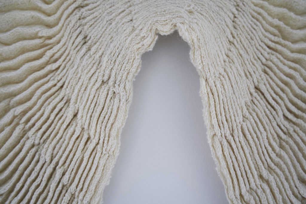 Paivi Vaarula, The Pure Soul of a Dream, detail, Solo Show, World of Threads Festival 2023-24.