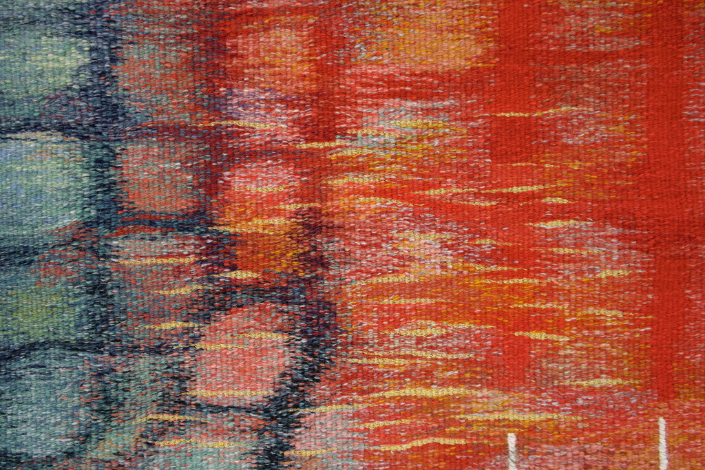 Anna Kocherovsky, Loose Ends, detail, Solo Show, World of Threads Festival 2023-24.