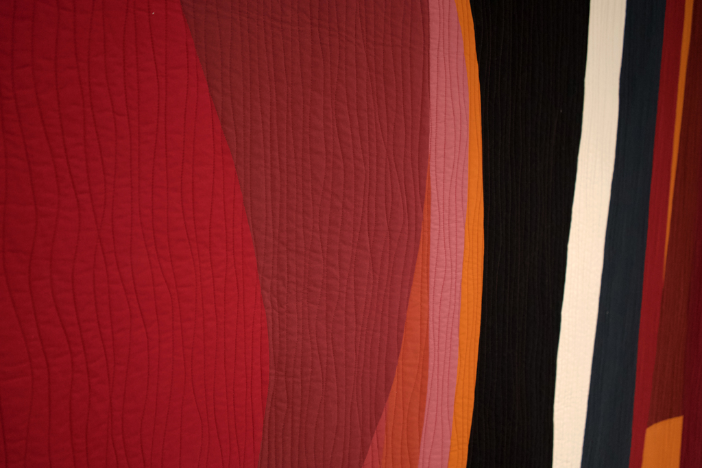 Roxanna Kantarjian, Mysterious Veil III, detail, Solo Show, World of Threads Festival 2023-24.