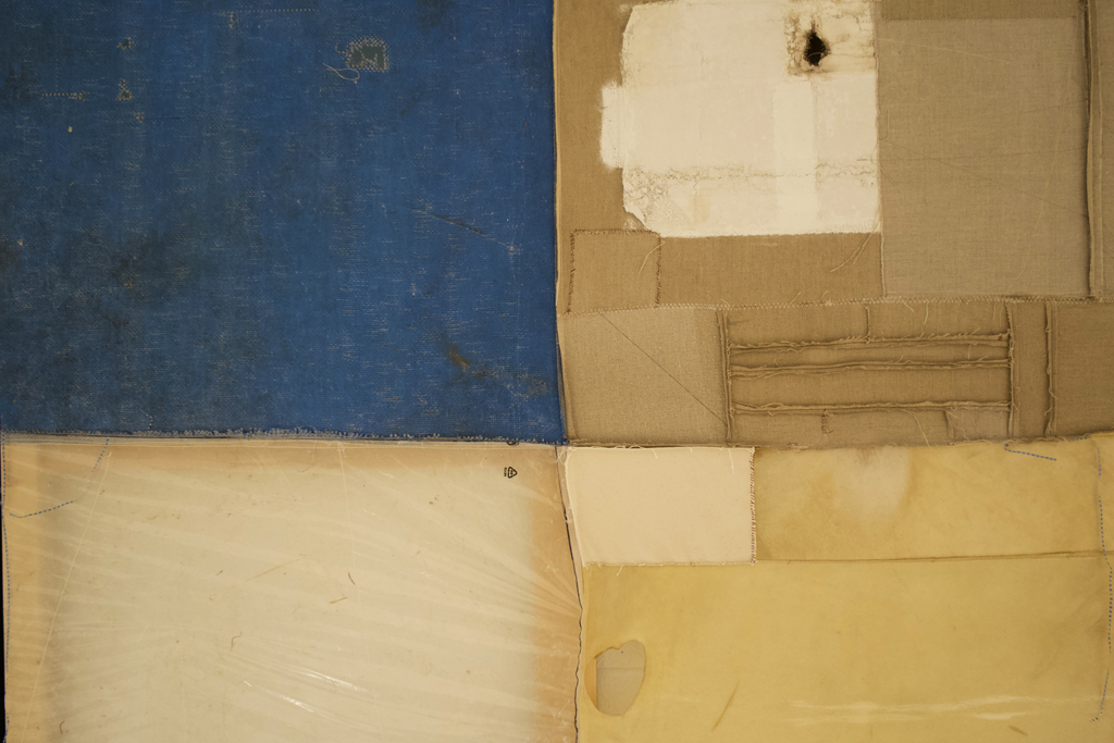 BR Goldstein, Current Conditions series, detail, Solo Show, World of Threads Festival 2023-24.