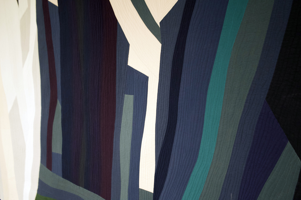 Roxanna Kantarjian, Mysterious Veil III, detail, Solo Show, World of Threads Festival 2023-24.