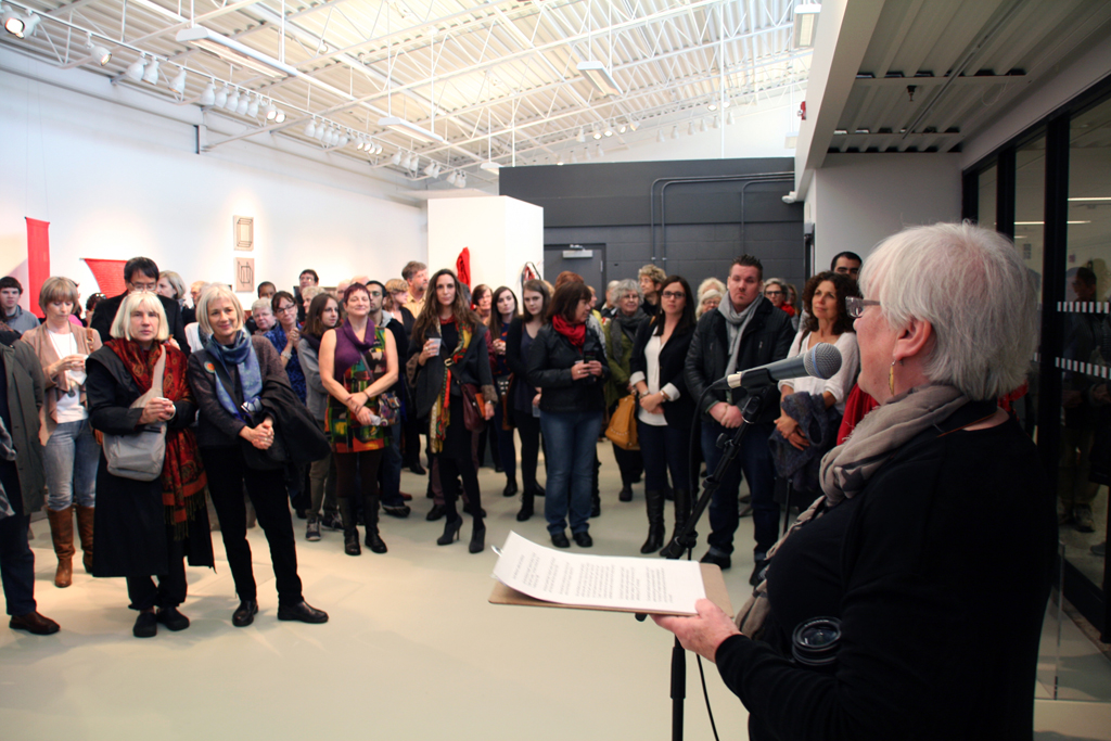 Opening remarks at the opening of the World of Threads Festival 2014.