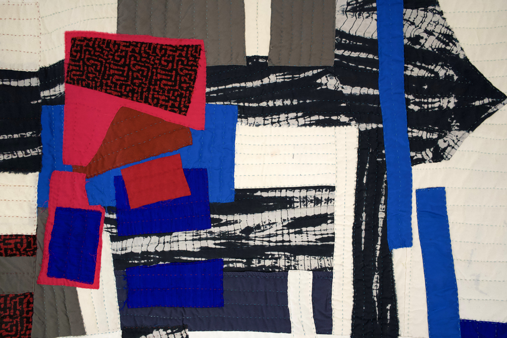 Margaret Glew, Untitled, detail, Solo Show, World of Threads Festival 2023-24.