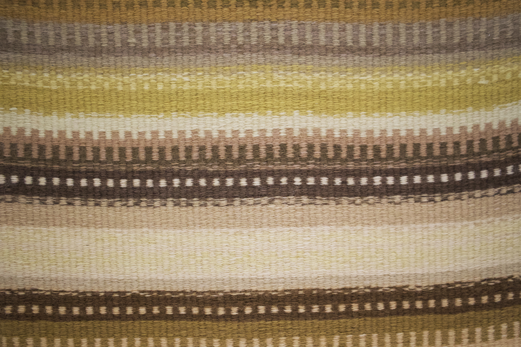 Tuija Hansen, Raanu, detail, Solo Show, World of Threads Festival 2023-24.