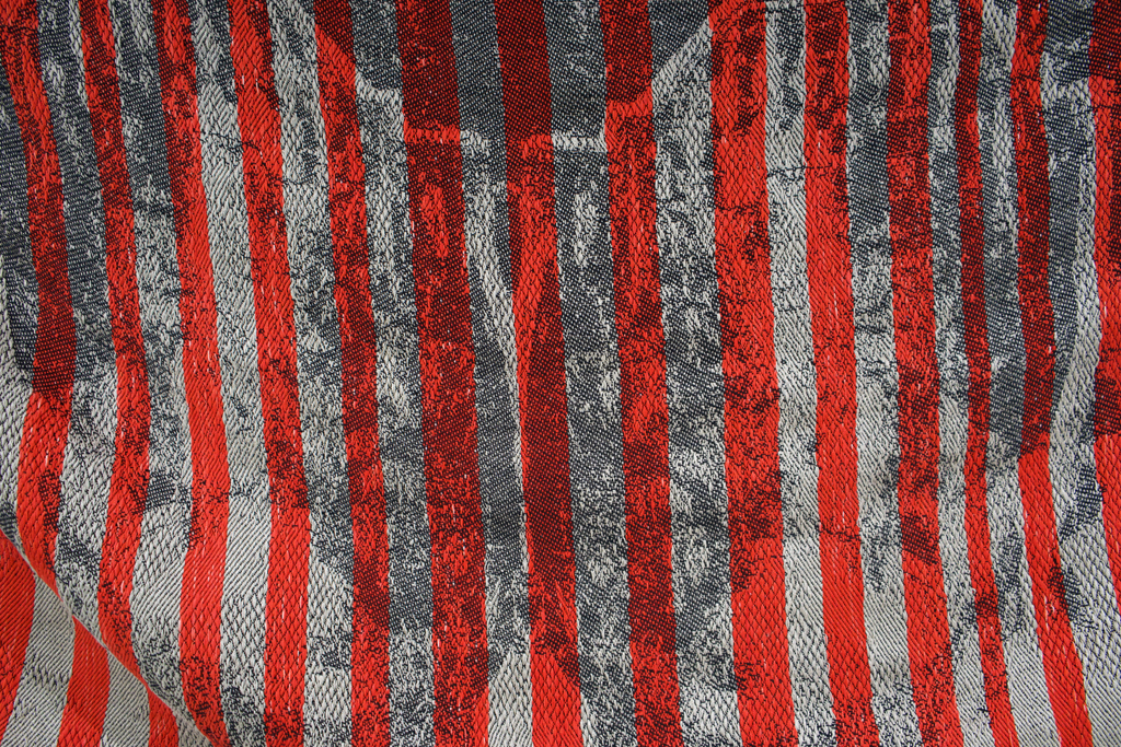 C. Pazia Mannella, Balcony Mirage, detail, Solo Show, World of Threads Festival 2023-24.