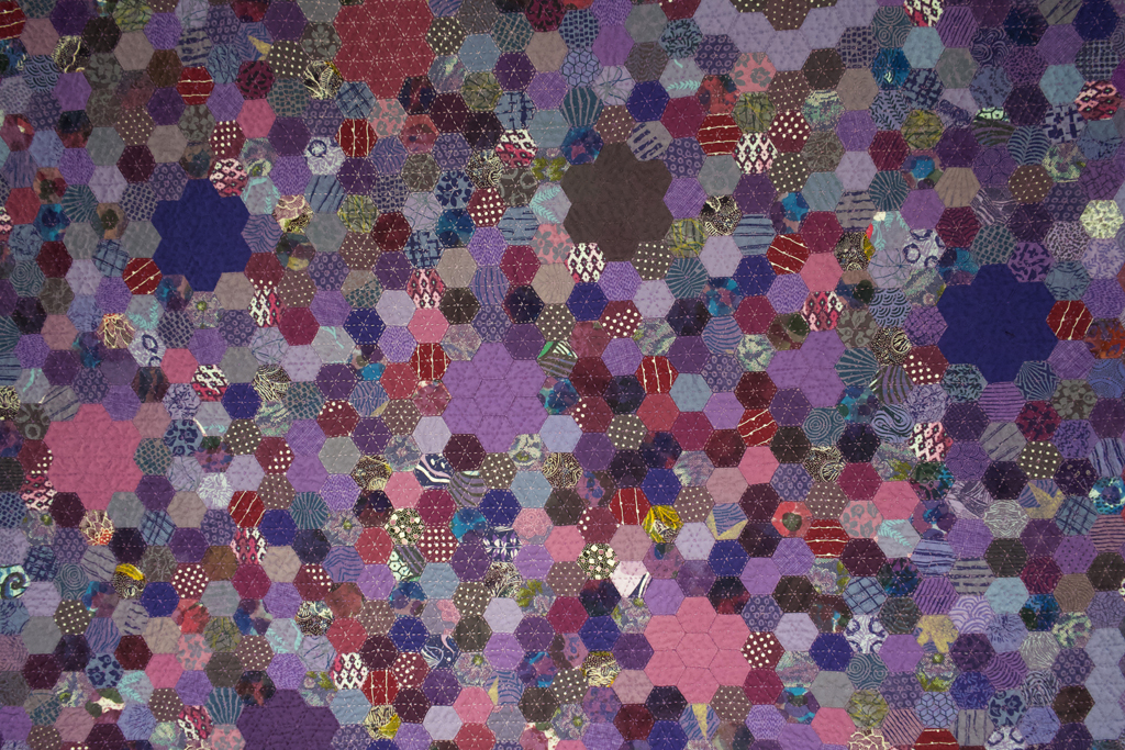 Karen Thiessen, Lull, detail, Solo Show, World of Threads Festival 2023-24.