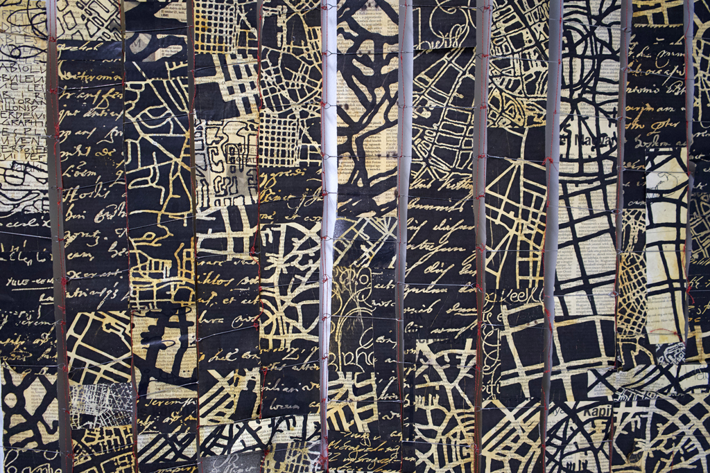 Eszter Bornemisza, Current State of the Situation, detail, Solo Show, World of Threads Festival 2023-24.