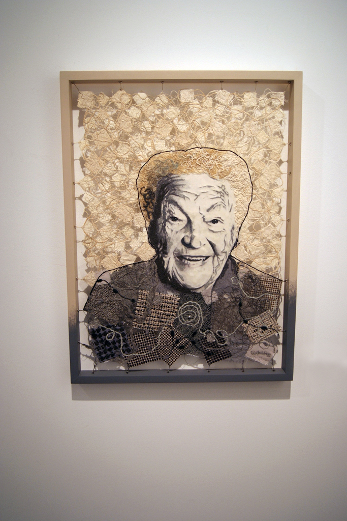 Hazel McCallion, Pat Hertzberg, Where Were You When Amy Winehouse Died? exhibition, World of Threads Festival 2012.