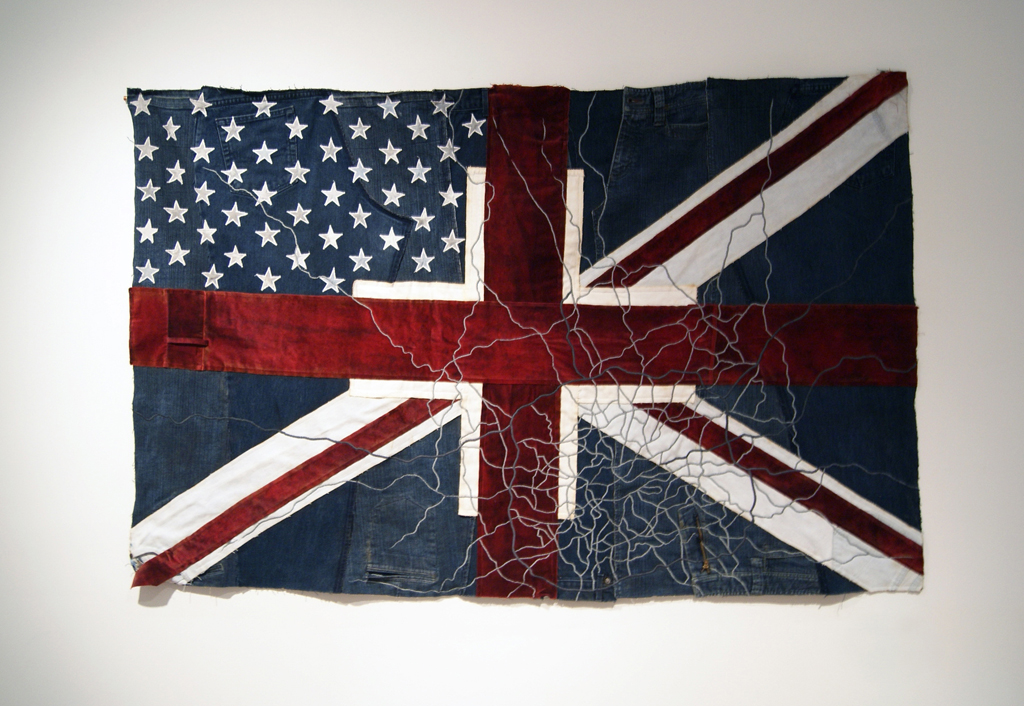 Artwork by Jennifer Hirschmann, Where Were You When Amy Winehouse Died? exhibition, World of Threads Festival 2012.