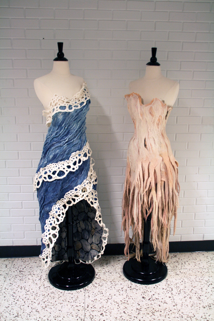 Installation view: Alexandra Keely, Solo Shows, World of Threads Festival 2014.