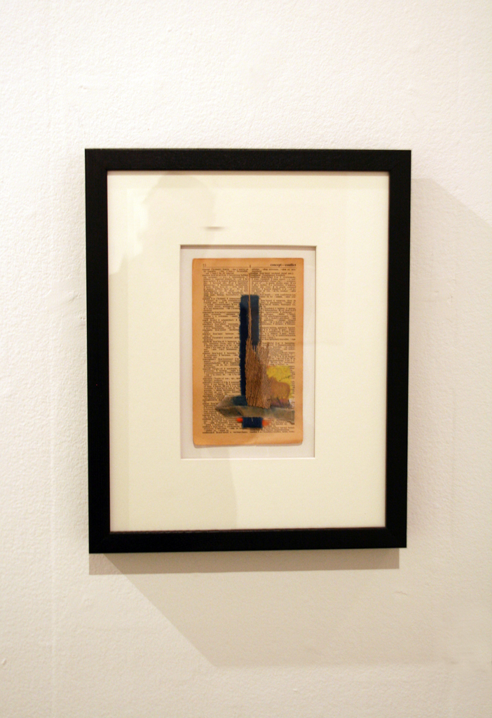 Martina Edmondson, Concept, Strung out and Undone exhibition, World of Threads Festival 2014.