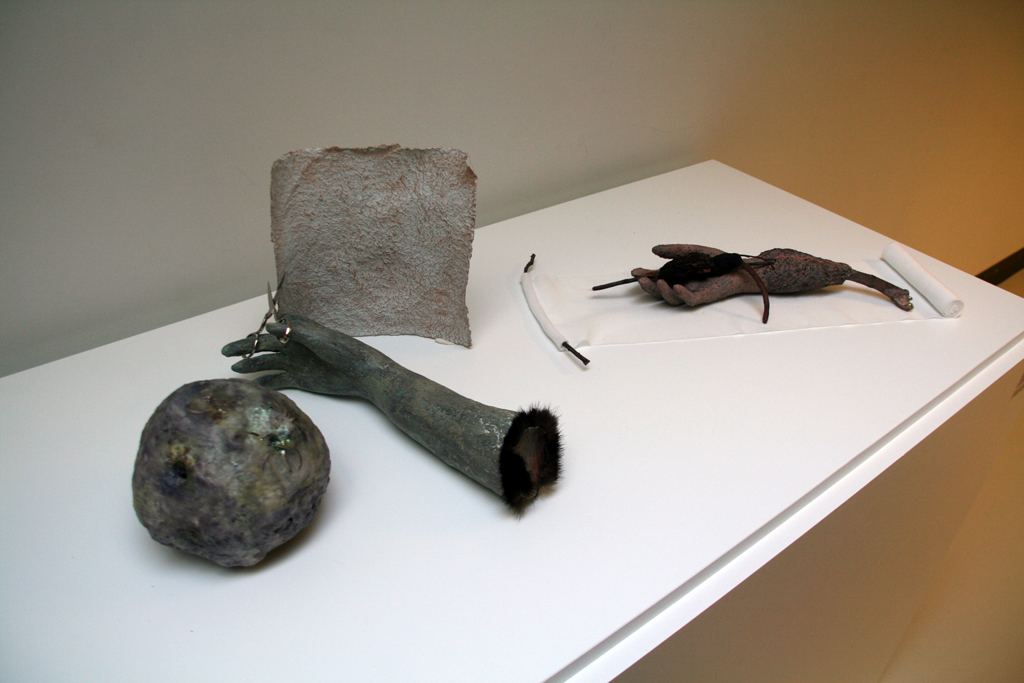 Installation view: Connie Chapel, Solo Show, World of Threads Festival 2014.